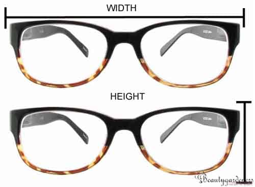 how to measure for fitover sunglasses