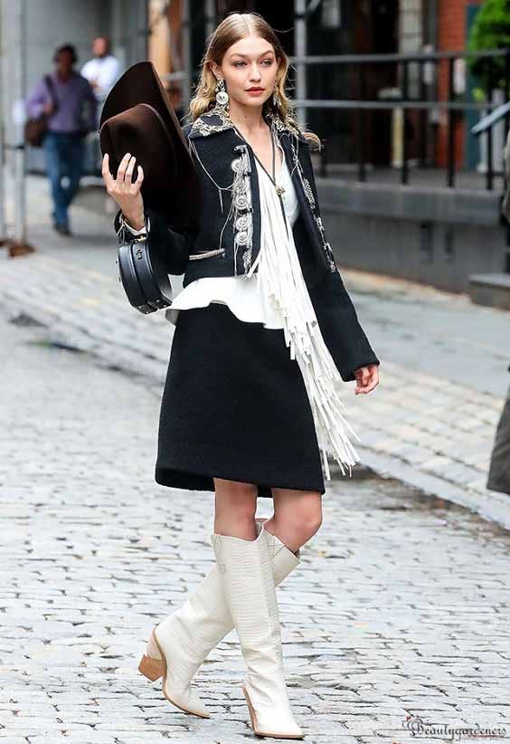 western wedding attire for female guests