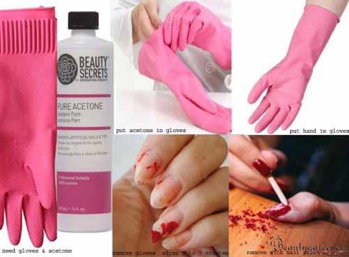 how to remove gel polish