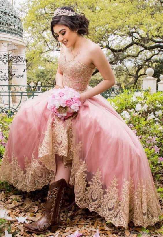 rustic wedding dresses with boots