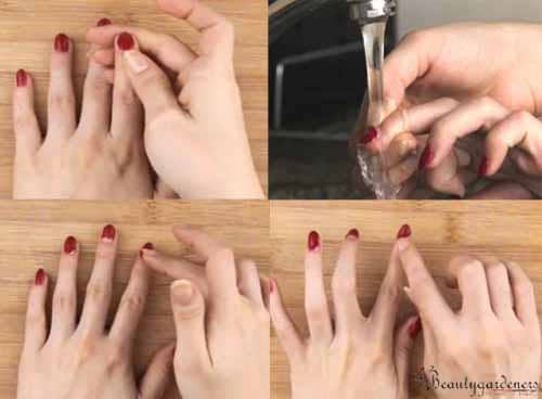 how to remove gel nail polish naturally