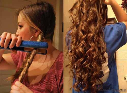 shampoo to make straight hair curly